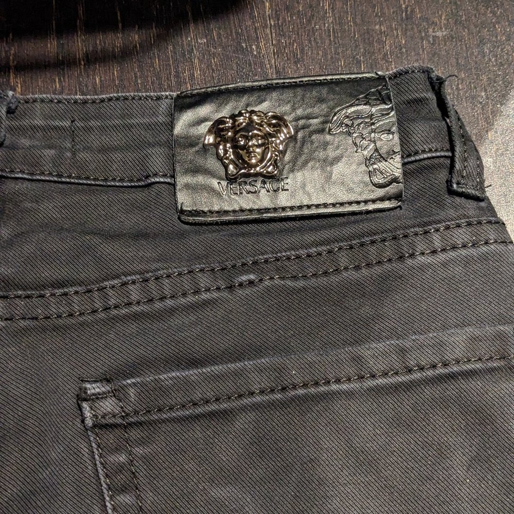 Black Versace Jeans